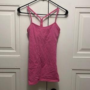 Pink Y tank top lululemon